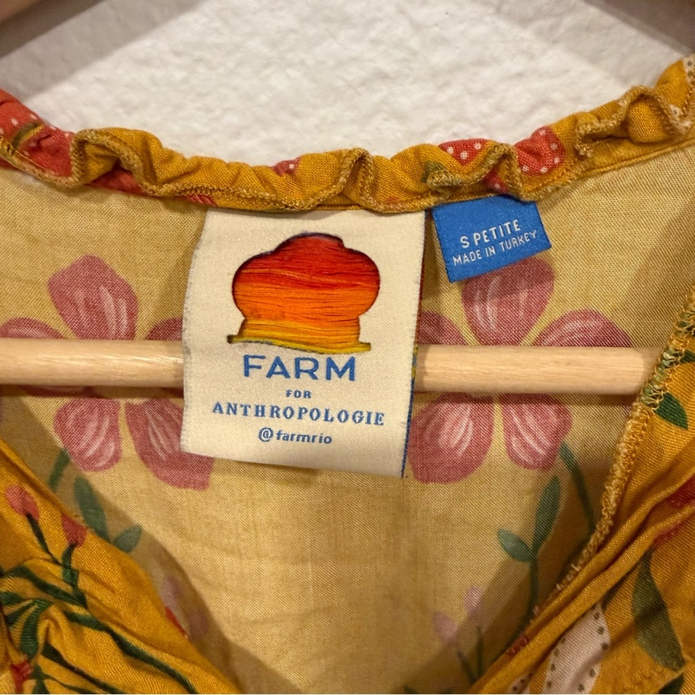 Farm Rio Cristy Maxi Tropical Dress - Picture 8 of 11